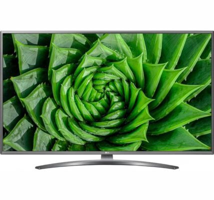 Televízor LG 43UN8100 čierna… TV s rozlišením 4K Ultra HD (3840×2160), úhlopříčka 108 cm, DVB-C/S2/T/T2 (H265) – certifikováno ČRa, Wi-Fi, Smart TV