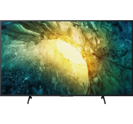 Televízor Sony KD-65X7055 čierna… TV s rozlišením 4K Ultra HD (3840×2160), úhlopříčka 164 cm, DVB-C/S2/T/T2 (H.265) – certifikováno ČRa, Wi-Fi, Smar