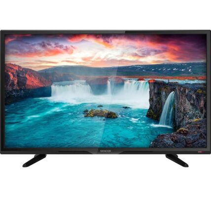 Televízor Sencor SLE 2468TCS čierna… TV s rozlišením HD ready (1366×768), úhlopříčka 61 cm, DVB-C/S2/T/T2 (H.265) – certifikováno ČRa, PVR, 1x HDMI,