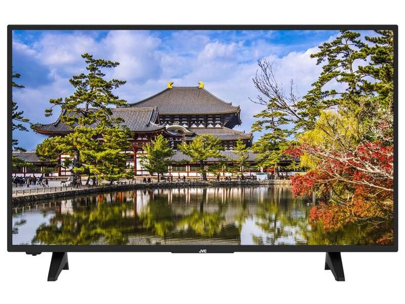 Televízor JVC LT-50VU3005 čierna… TV s rozlišením 4K Ultra HD (3840×2160), úhlopříčka 127 cm, DVB-C/S2/T2 (H.265) – certifikováno ČRa, Wi-Fi, Smart