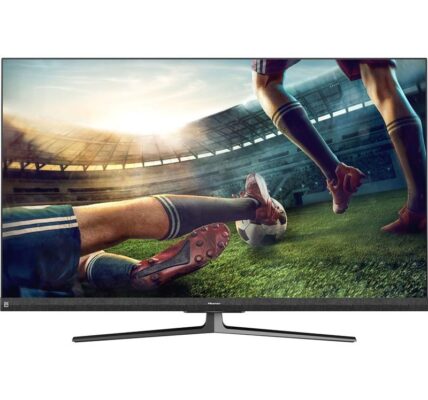 Televízor Hisense 55U8QF siv… TV s rozlišením 4K Ultra HD (3840×2160), úhlopříčka 139 cm, DVB-C/S2/T/T2 (H.265) – certifikováno ČRa, Wi-Fi, Smart TV