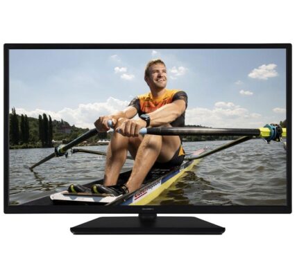 Televízor Gogen TVF 32R528 Stweb čierna… TV s rozlišením Full HD (1920×1080), úhlopříčka 80 cm, DVB-C/S2/T/T2 (H.265) – certifikováno ČRa, Wi-Fi, Sm