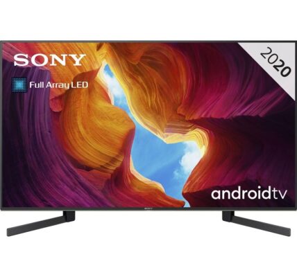 Televízor Sony KD-49XH9505… Oceněno What Hi-Fi; TV s rozlišením 4K Ultra HD (3840×2160), úhlopříčka 123 cm, DVB-C/S2/T/T2 (H.265) – certifikováno ČR