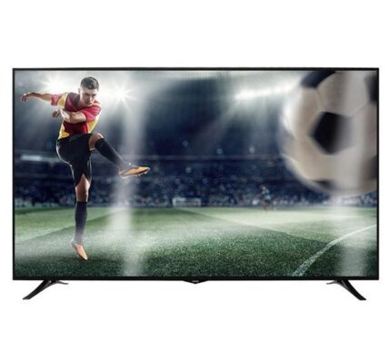 Televízor Orava LT-1900 čierna… Smart TV s rozlišením Ultra HD (4K), Úhlopříčka 190 cm, WiFi, DVB-C/S2/T/T2 (H.265) – Certifikováno ČRa, HbbTV, PVR,