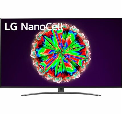 Televízor LG 65Nano81 čierna… TV s rozlišením 4K Ultra HD (3840×2160), úhlopříčka 164 cm, DVB-C/S2/T/T2 (H265) – certifikováno ČRa, Wi-Fi, Smart TV