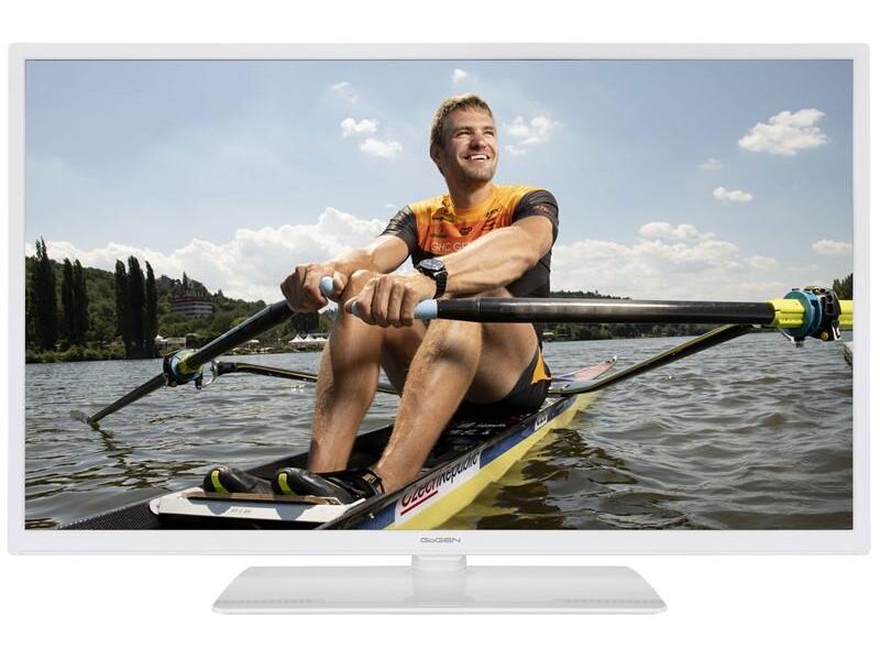 Televízor Gogen TVH 32R640 Stwebw biela… TV s rozlišením HD Ready (1366×768), úhlopříčka 80 cm, DVB-C/S2/T/T2 (H.265) – certifikováno ČRa, Wi-Fi rea