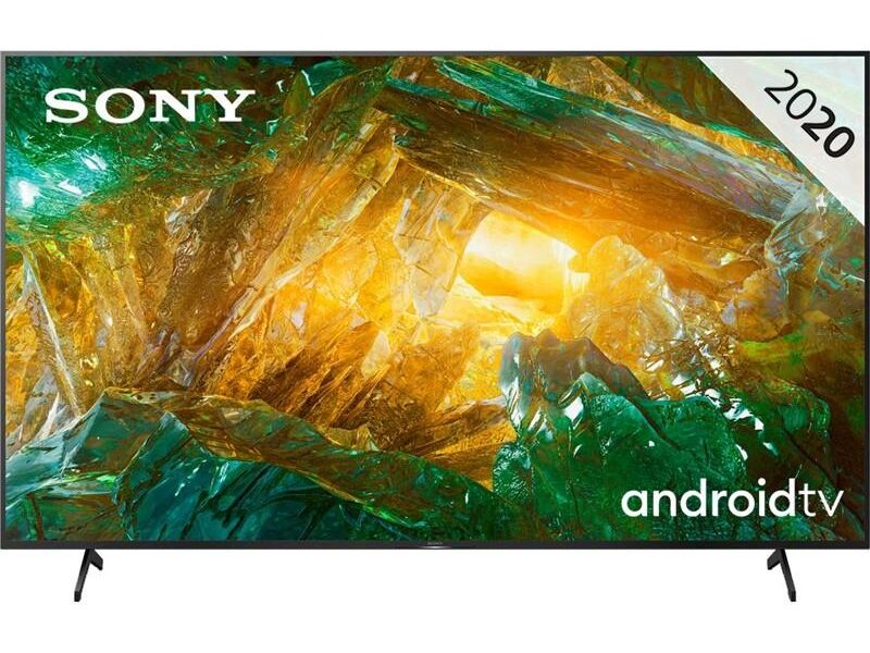 Televízor Sony KD-65XH8096 čierna… TV s rozlišením 4K Ultra HD (3840×2160), úhlopříčka 164 cm, DVB-C/S2/T/T2 (H.265) – certifikováno ČRa, Wi-Fi, Sma