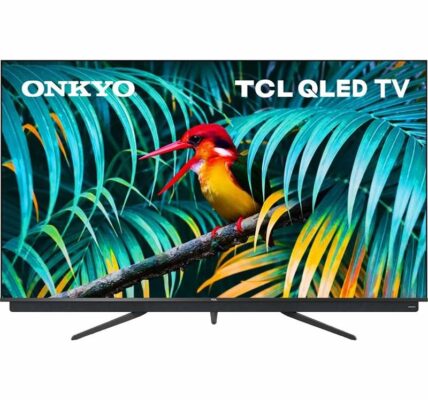Televízor TCL 75C815 čierna… TV s rozlišením 4K Ultra HD (3840×2160), úhlopříčka 191 cm, DVB-C/S2/T/T2 (H.265) – certifikováno ČRa, Wi-Fi, Smart TV