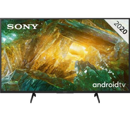 Televízor Sony KD-43XH8096 čierna… TV s rozlišením 4K Ultra HD (3840×2160), úhlopříčka 108 cm, DVB-C/S2/T/T2 (H.265) – certifikováno ČRa, Wi-Fi, Sma
