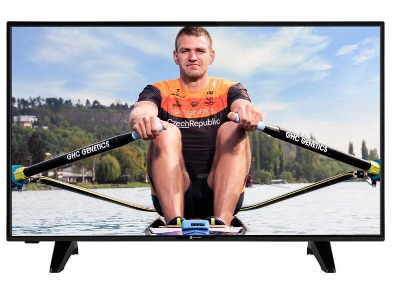 Televízor Gogen TVH 32P452T čierna… TV s rozlišením HD ready (1366×768), úhlopříčka 80 cm, DVB-C/T/T2 (H.265) – certifikováno ČRa, 100 Hz CMP, 2x HD
