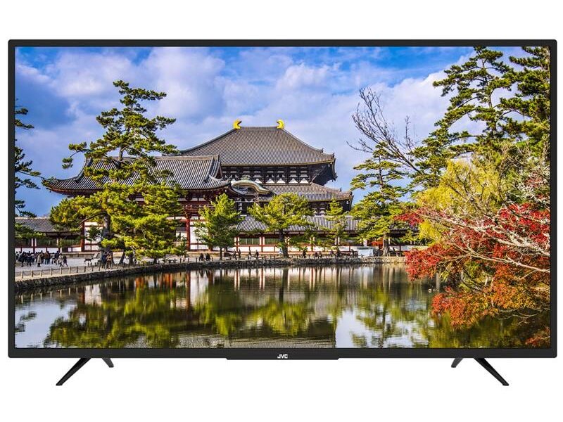 Televízor JVC LT-65VU3005 čierna… TV s rozlišením 4K Ultra HD (3840×2160), úhlopříčka 164 cm, DVB-C/S2/T2 (H.265) – certifikováno ČRa, Wi-Fi, Smart