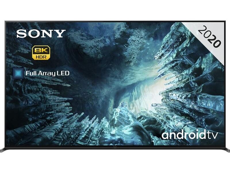 Televízor Sony KD-85ZH8 strieborn… Oceněno reddot 2020; TV s rozlišením 8K Ultra HD (7680×4320), úhlopříčka 215 cm, DVB-C/S2/T/T2 (H.265) – certifik
