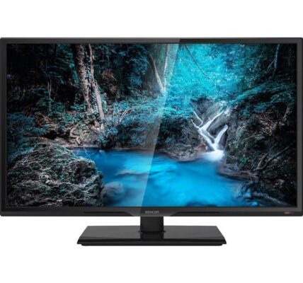 Televízor Sencor SLE 2469TCS čierna… TV s rozlišením HD Ready (1366×768), úhlopříčka 61 cm, DVB-C/S2/T/T2 (H.265) – certifikováno ČRa, PVR, 1x HDMI,