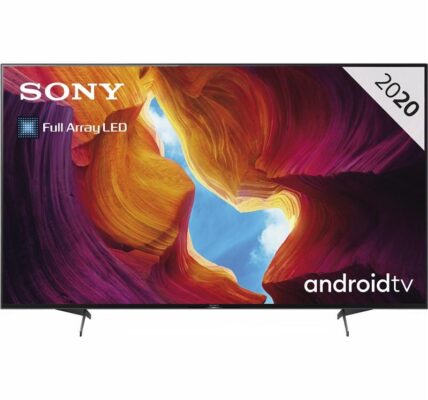 Televízor Sony KD-55XH9505… TV s rozlišením 4K Ultra HD (3840×2160), úhlopříčka 139 cm, DVB-C/S2/T/T2 (H.265) – certifikováno ČRa, Wi-Fi, Smart TV –