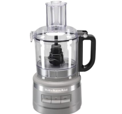 Kuchynský robot KitchenAid 5Kfp0719efg siv… Food Processor o objemu 1,7 l s malou základnou, všestranné příslušenství – univerzální nůž, hnětač na t