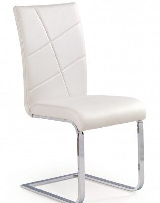 Jedálenská stolička K108 biela