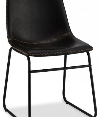Jedálenská stolička Guaro čierna