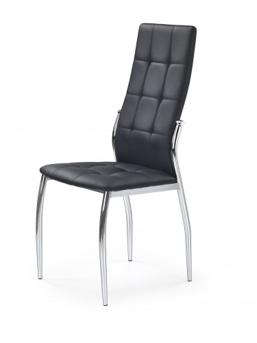 K209 – Jedálenská stolička (čierna, strieborná)