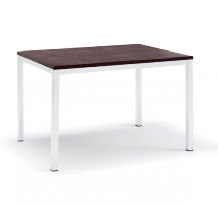 Jedálenský stôl Full (lak biely matný, wenge) – II. akosť