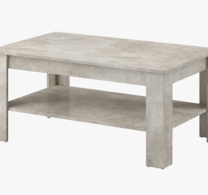 Konferenčný stolík Nive – obdĺžnik (beton jasný)
