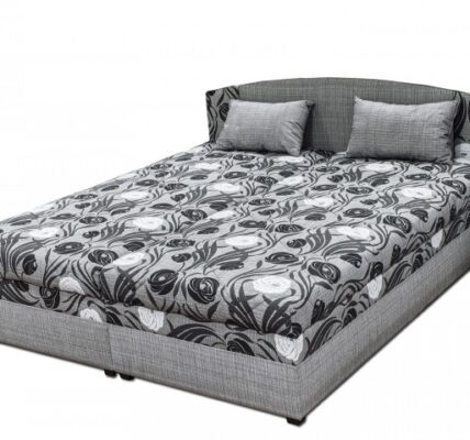 Čalúnená posteľ Kappa 180×200, vrátane matracov, roštu a úp