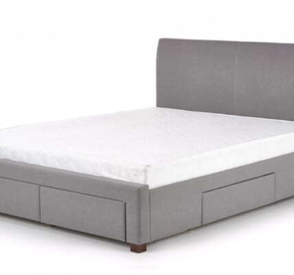 Čalúnená posteľ Marion 160×200, vrátane roštu a úp, bez matracov