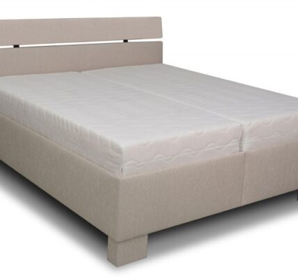 Čalúnená posteľ Antares 180×200, vrátane matracov,pol.roštu a úp
