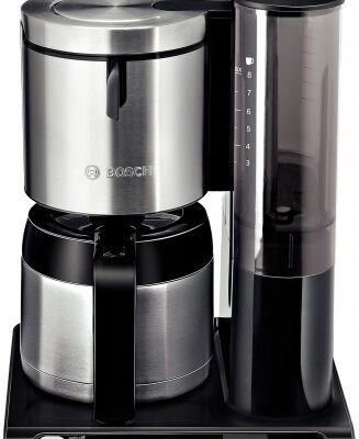 Kávovar Bosch TKA 8653 Styline, nerez / čierna