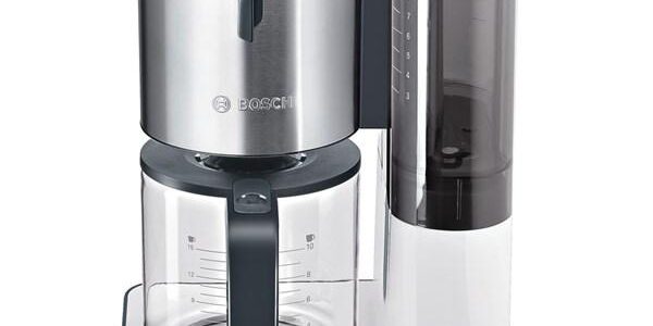 Kávovar Bosch Styline TKA8631 biely/nerez (435192… 10 šálků, příkon 1160 W, funkce drip stop, regulace a udržování teploty, systém pro optimální aro