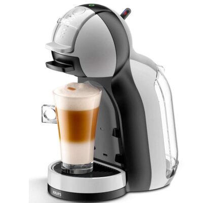 Espresso Krups NescafÉ Dolce Gusto Mini Me PF KP123B31 siv… Kompaktní automatický kapslový kávovar, rozměry (šířka 16 × výška 31 × hloubka 24 cm,