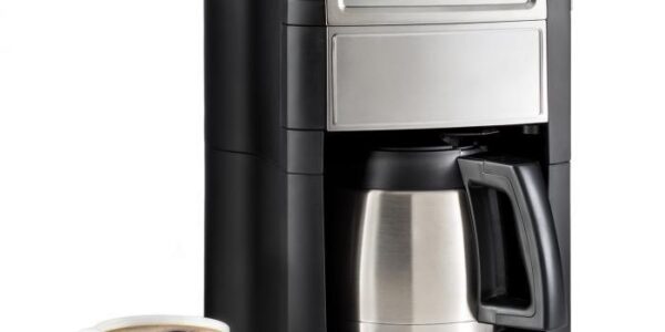 Kávovar Klarstein Aromatica II Therm strieborn… LCD displej, mlýnek na zrnkovou kávu, časovač, filtr podle vlastního výběru: možné použití s papírov