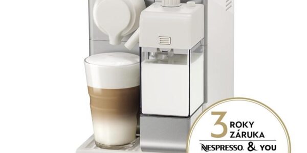 Espresso DeLonghi Nespresso Lattissima Touch EN560.S strieborn… Kávovar na kapsle tlak 19bar, rychlé nahřátí již za 25 s, patentovaný systém De’Long