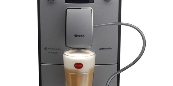 Espresso Nivona CafeRomatica 769 strieborn… Tlak 15 bar, TFT barevný displej, integrované bluetooth pro pohodlné ovládání pomocí aplikace, Aroma Bal