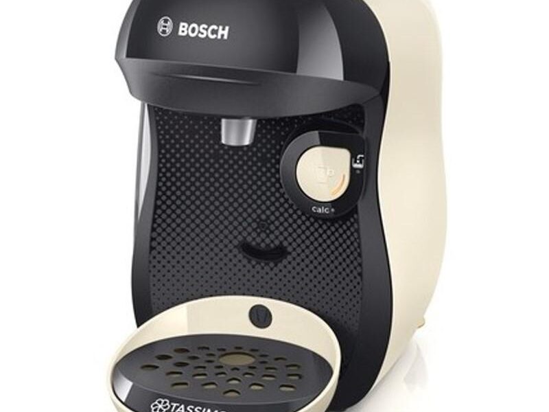 Espresso Bosch Tassimo Happy TAS1007 čierne/krémov… Plnoautomatická příprava stiskem jednoho tlačítka, technologie INTELLIBREW™, výškově nastaviteln