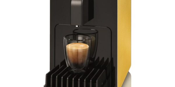 Espresso Cremesso Viva B6 Indian yellow… Tlak 19 barů, funkce předspaření s pauzou na rozvoj aromatu, 5 programovatelných tlačítek na přípravu kávy