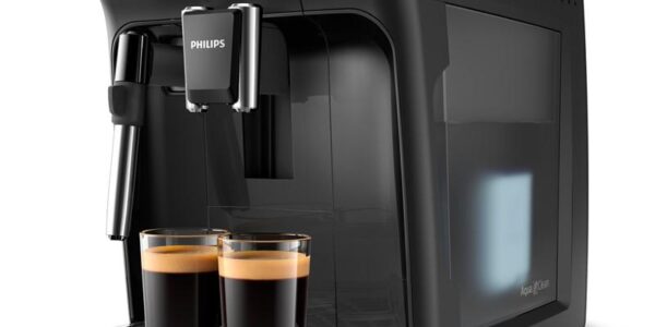 Espresso Philips EP2224/40 čierne… 2 druhy kávových nápojů; možnost mleté kávy; možnost přípravy 2 šálků kávy současně; keramické mlýnky; nastavitel
