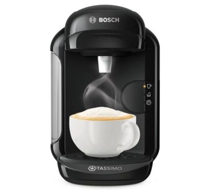 Espresso Bosch Tassimo Vivy II TAS1402 čierne… Úspora místa díky kompaktním rozměrům. Velký výběr nápojů mnoha oblíbených značek. Perfektní kvalita
