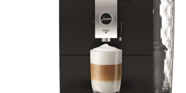 Espresso Jura ENA8 Touch Full Metropolitan Black… 10 druhů nápojů, kompaktní rozměry, mlýnek Aroma G3, provedení Metropolitan Black.