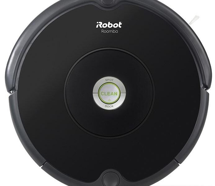 Robotický vysávač iRobot Roomba 606… Perfektní navigace iAdapt, nepřekonatelný třístupňový čisticí systém a velká kapacita sběrného koše, velikost u