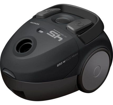 Podlahový vysávač Sencor SVC 45BK-EUE3 čierny… 850W ECO motor, termostat zabraňující přehřátí motoru, 5 stupňový systém filtrace, délka přívodního k