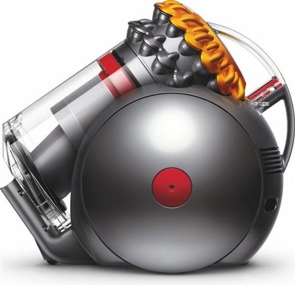 Podlahový vysávač Dyson Big Ball Multifloor 2 sivý/žlt… Bezsáčkový vysavač, vysoký sací výkon 180 AW (konstantní), příkon 600 W, max. dosah 10,4 m,