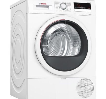 Sušička bielizne Bosch Wtr85v00cs biela… Sušička prádla s kapacitou 7 kg prádla v en.třídě A++ s technologií AutoDry, EasyClean filtr pro jednoducho
