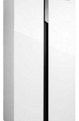 Americká chladnička Concept LA7383wh bílé sklo