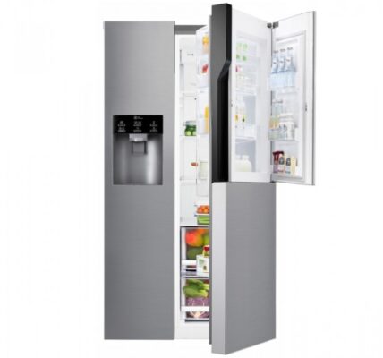 Americká chladnička s technológiou Door in Door LG GSJ361DIDV