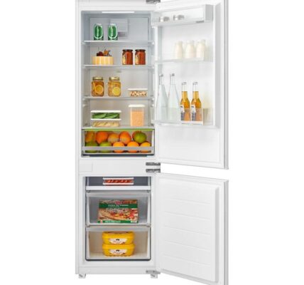 Vstavaná chladnička s mrazničkou ETA 237390001  biela… Kombinovaná vstavaná chladnička s NO-FROST systémom a LED vnútorným osvetlením spadá do veľmi