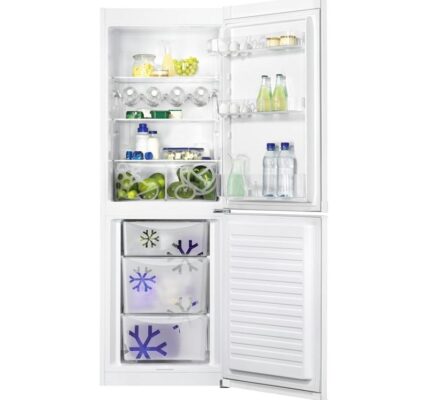 Kombinácia chladničky s mrazničkou Zanussi Zrb33103wa biela… Lednice Zanussi v en.třídě A++ o objemu chladničky 198 l/ mrazničky 111 l s hlučností 4