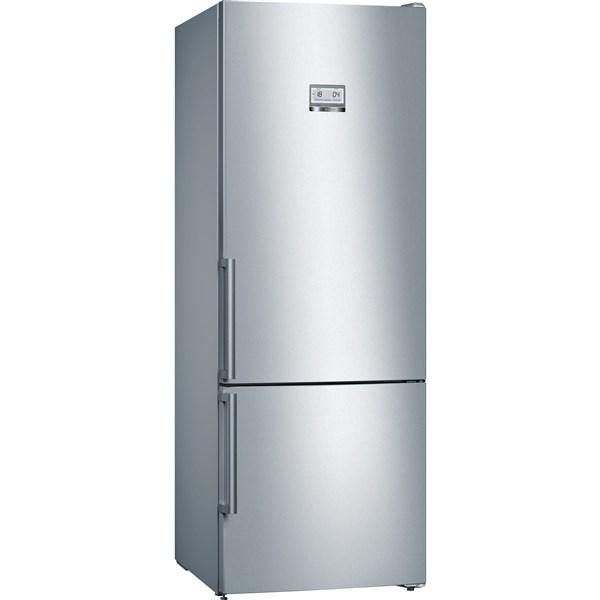 Kombinácia chladničky s mrazničkou Bosch Kgn56hi3p nerez…