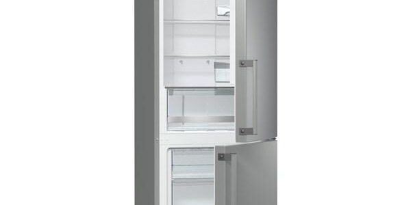 Kombinácia chladničky s mrazničkou Gorenje Advanced N6x2nmx nerez… Beznámrazová lednice Gorenje v en.třídě A++ o objemu chladničky 222 l/ mrazničky