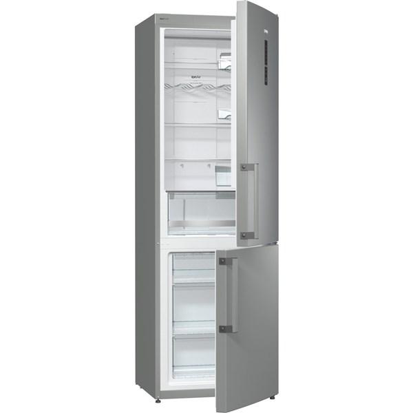 Kombinácia chladničky s mrazničkou Gorenje Advanced N6x2nmx nerez… Beznámrazová lednice Gorenje v en.třídě A++ o objemu chladničky 222 l/ mrazničky