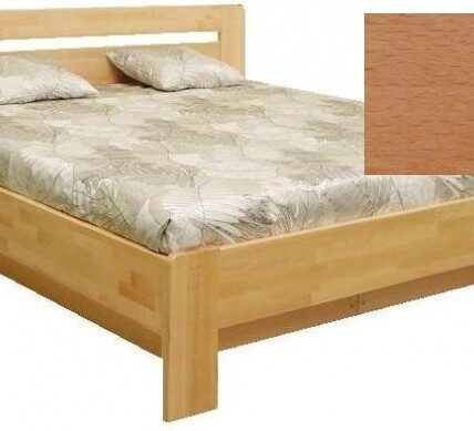 Drevená posteľ Kars 2, 180×200, vrátane roštu a úp,bez matracov